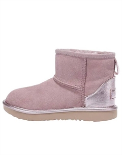 Кроссовки classic mini shine 'pink rose', розовый Ugg