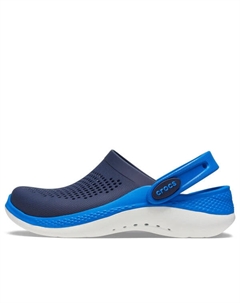 Кроссовки literide 360 clogs 'navy bright cobalt', синий Crocs