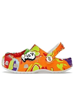 Кроссовки classic trix clogs 'orange multi', оранжевый Crocs