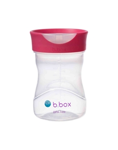 Обучающая кружка для детей Malinowy 240 мл, 1 шт B.box