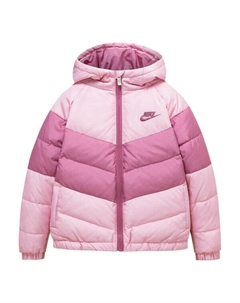 Куртка спортивные с синтетическим наполнителем куртка с капюшоном, розовый Nike