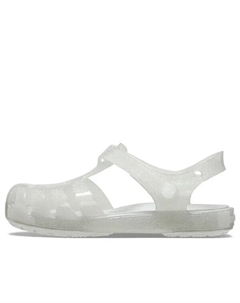 Сандалии isabella glitter sandals 'white', белый Crocs