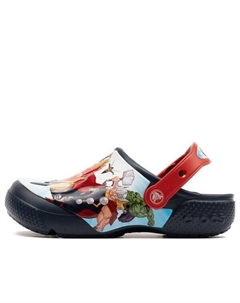 Сандалии marvel x classic clog 'avengers patch', синий Crocs