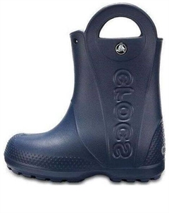 Кроссовки handle it rain boots 'navy', синий Crocs