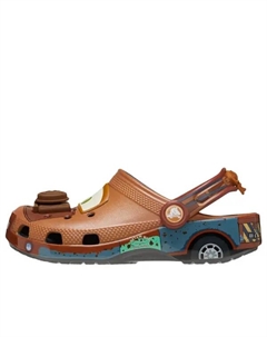 Сандалии x cars classic clog 'mater', коричневый Crocs