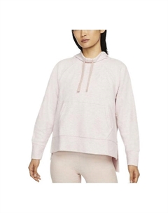 Свитер therma-fit cowl solid color casual sports long sleeves pink hoodie 'oxford pink white', розовый Nike