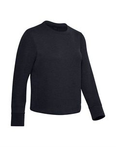 Толстовка unstoppable back mesh zipper training pullover black, черный Under armour