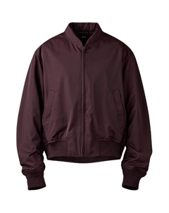 Куртка-бомбер женская, 19 темно-бордовый Uniqlo