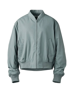 Куртка-бомбер женская, 53 бледно-зеленый Uniqlo
