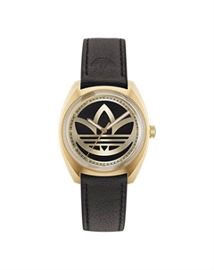 Часы originals fashion edition analogue watch 'black gold', черный Adidas