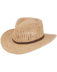 Шапка Outback из рафии крючком Puerto Fine - Мужская, хаки Scala