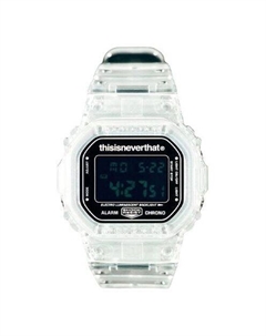 Часы g-shock x thisisneverthat digital 'clear', мультиколор Casio