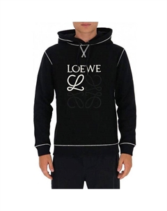 Худи Tangram Cotton Embroidery Male Black, черный Loewe
