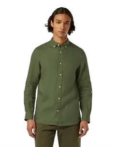 Рубашка на пуговицах классического кроя, зеленый Scotch&soda