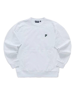 Свитер graphic sweater 'teal black', мультиколор Fila fusion