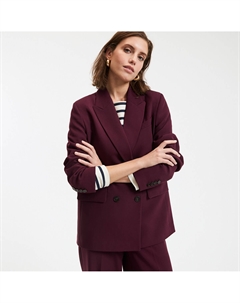 Блейзер широкого покроя фиолетовый La redoute collections