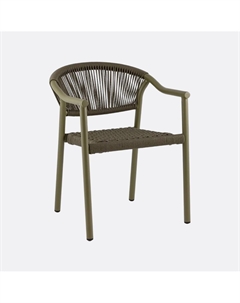 Стул садовый из искусственного ротанга зеленый Laredoute