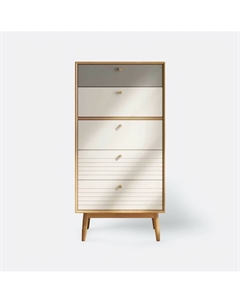 Комод в скандинавском стиле с ящиками бежевый So'home