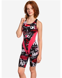 Юниорский купальник спортивный антихлор Kneeskin junior PBT H1, Черный Mad wave