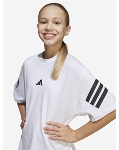 Футболка для девочек, Белый Adidas