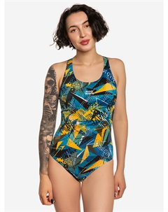 Женский купальник спортивный антихлор Wave PBT H2, Синий Mad wave