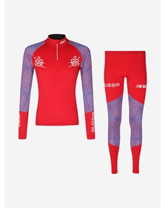 Костюм гоночный лыжный Lahti, Красный Kv+