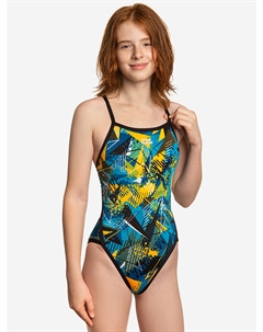 Юниорский купальник спортивный антихлор Daria junior PBT H2, Синий Mad wave