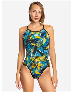 Женский купальник спортивный антихлор Daria PBT H2, Синий Mad wave