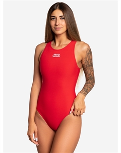 Купальник для водного поло антихлор Waterpolo, Красный Mad wave