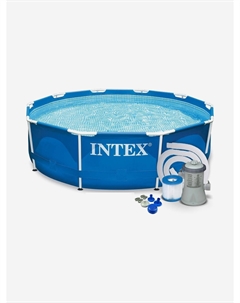 Бассейн каркасный 28202NP "Metal Frame Pool" 305х76см, Голубой Intex