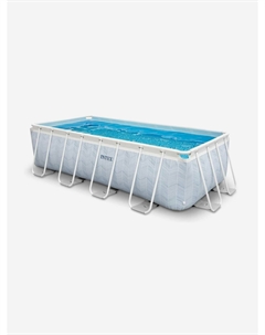 Каркасный бассейн InКаркасный бассейн 26780 Chevron Prism Frame (400х200х100см), Серый Intex