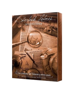Настольная игра Sherlock Holmes: The Thames Crimes на испанском языке Asmodee