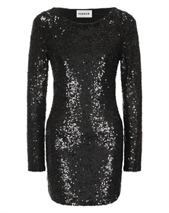 Платье с отделкой пайетками Parosh
