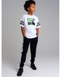 Комплект трикотажный для мальчиков: фуфайка (футболка), брюки Playtoday tween