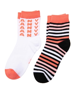 Носки трикотажные для девочек, 2 пары в комплекте Playtoday tween