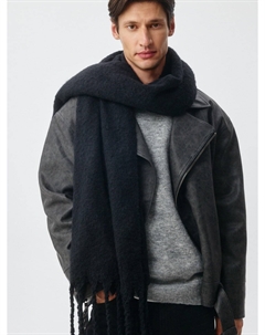 Объемный шарф в клетку Sela