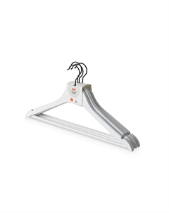 Набор вешалок для одежды Nature, белый Hoff