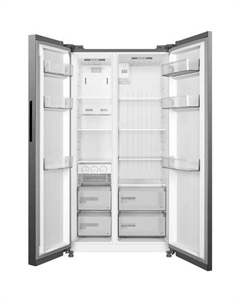 Холодильник двухкамерный Midea MDRS710FGE46 Side by Side, инверторный нержавеющая сталь