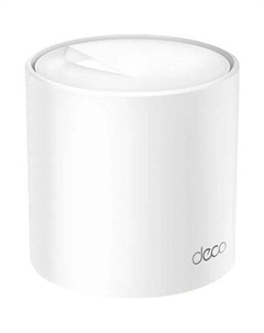 Бесшовный Mesh роутер TP-LINK Deco X60(1-pack), Wi-Fi 6, AX5400, 2.4/5ГГц, 2 LAN, белый Tp-link