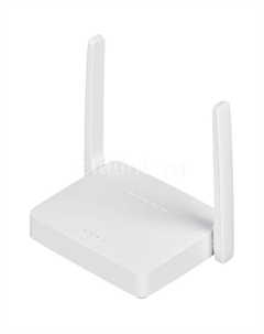 Wi-Fi роутер MERCUSYS MW302R, Wi-Fi 4, N300, 2.4ГГц, 2 LAN, белый Mercusys