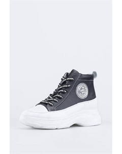 Ботинки кожаные на высокой подошве Котофей