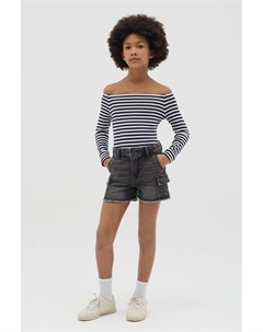 Шорты джинсовые с необработанным краем Republic of denim