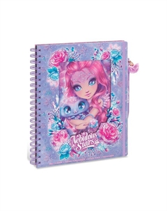 Блокнот-ежедневник планировщик с ручкой Кристалия Серия Air Nebulous stars