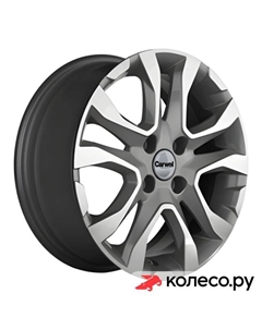 Литой диск Тобол 1503 6x15/4*100 D60.1 ET40 AGR Carwel