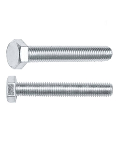 Болт SM-15488-20, М8х35 мм, шестигранный, цинк, класс прочности 5.8, DIN 933, 20 кг Starfix