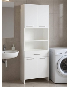 Шкаф - пенал напольный для ванной комнаты Клик мебель