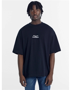 Футболка мужская черная с печатью Mark formelle