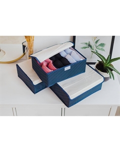 Набор органайзеров для хранения белья с крышкой Nobrand