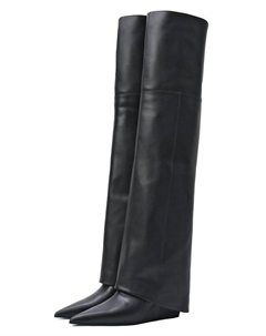 Кожаные ботфорты Vic matie