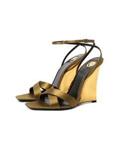 Текстильные босоножки Lucienne 110 Saint laurent